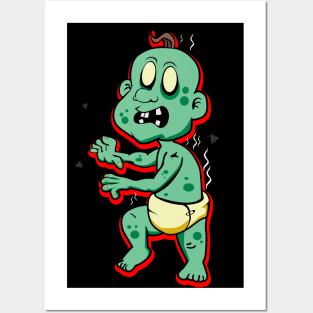 Zombie Baby Posters and Art